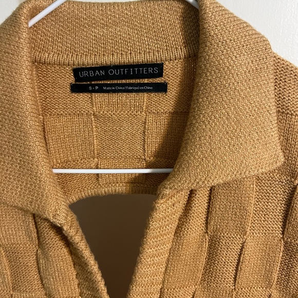 Urban Outfitters body-con sweater dress in       size S-P.  Mustard color. - Picture 2 of 6